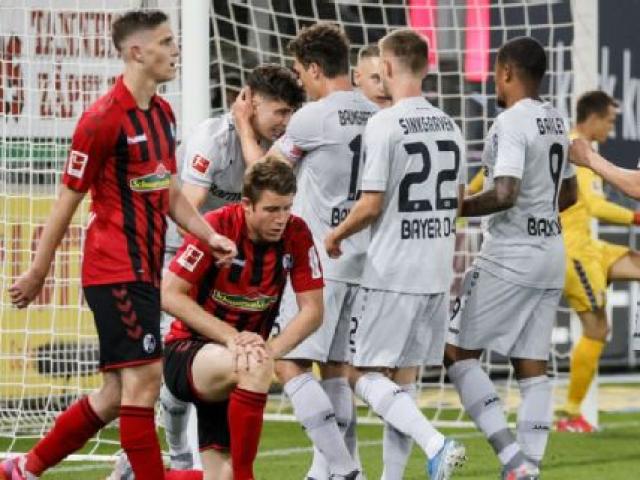Video highlight trận Freiburg - Leverkusen: ”Mục tiêu” của MU lập kỳ tích, công phá top 3