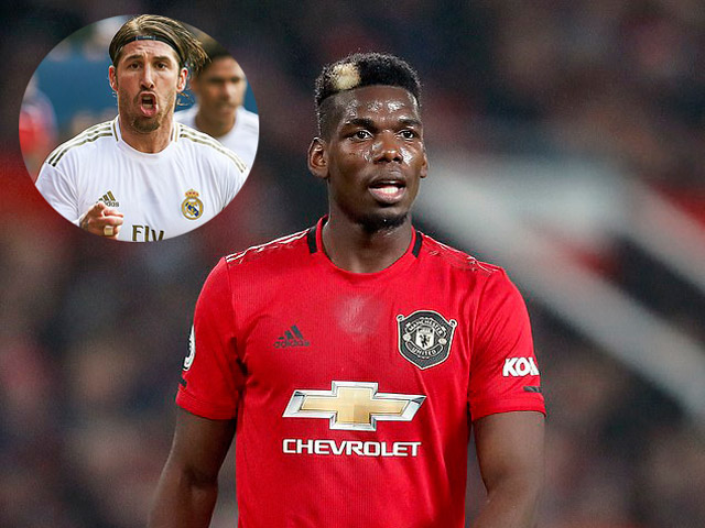 Pogba khó lòng sang Real Madrid, ”đại ca” Ramos cản đường vì đâu?