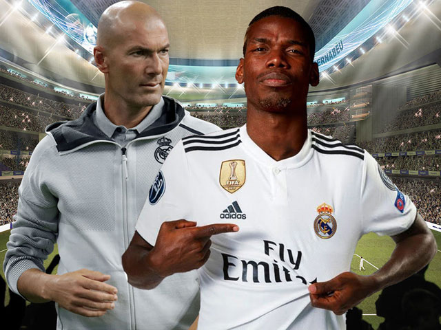 Real Madrid bày mưu cuỗm Pogba khỏi MU, cử Zidane gặp kín ”siêu cò”