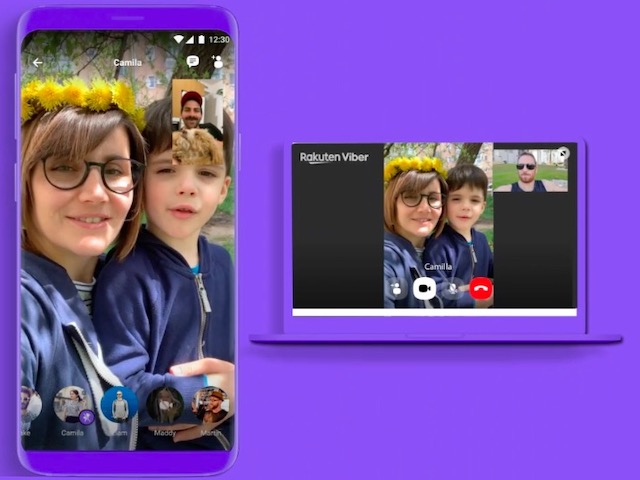 Gọi video call nhóm tối đa 20 người miễn phí bằng Viber