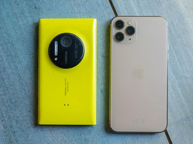 ”Chiến binh” Nokia Lumia 1020 đã 7 năm tuổi đấu iPhone 11 Pro