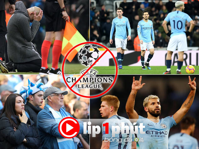 Man City ra tòa, đối mặt đòn ”trời giáng” Cúp C1 (Clip 1 phút Bóng đá 24H)