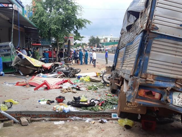 Sức khỏe các nạn nhân bị thương trong vụ xe tải lao vào chợ, 5 người chết ở Đắk Nông