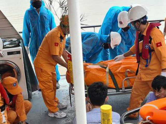 Thợ lặn tìm thấy thi thể 4 ngư dân mất tích trong vụ chìm tàu trên vùng biển Hải Phòng