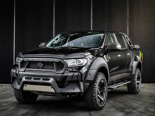 Xe bản tải Ford Ranger hầm hố hơn với gói độ từ hãng Carlex Design