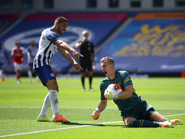 Video highlight trận Brighton - Arsenal: Tiếc nuối liên tục, chấn thương đáng sợ