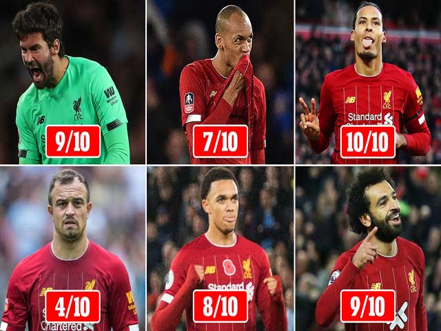 Liverpool vô địch Ngoại hạng Anh: Không phải Salah, ngôi sao 10 điểm là ai?