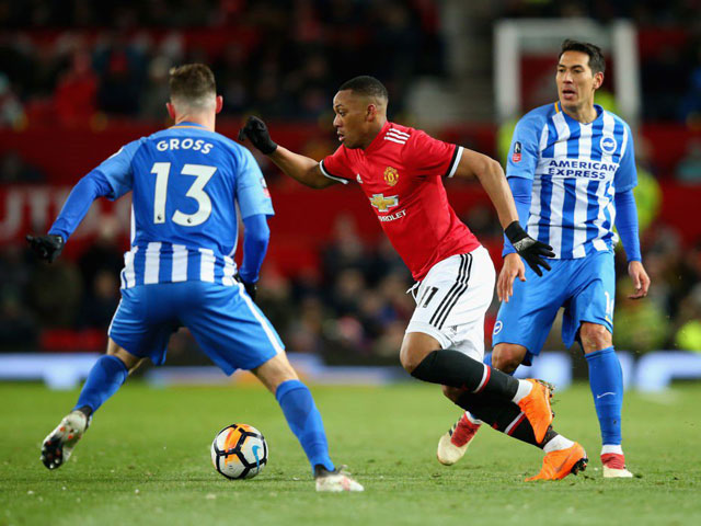 Nhận định bóng đá Brighton - MU: Chờ song tấu Pogba - Fernandes tỏa sáng