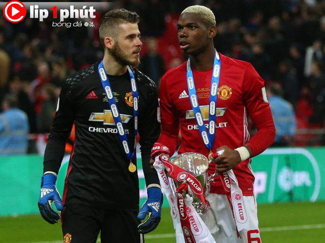 Vì sao MU ”trẻ hóa” thành công vẫn cần giữ De Gea - Pogba? (Clip 1 phút Bóng đá 24H)