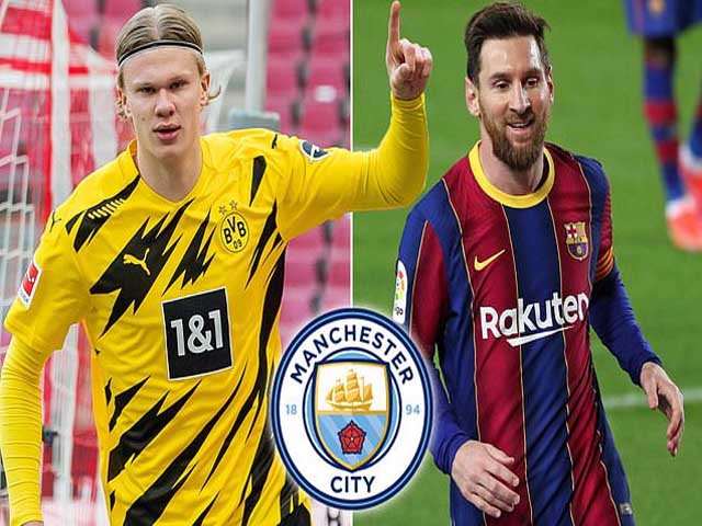 Mơ hàng công khủng nhất châu Âu với Messi - Haaland, Man City thành cỗ máy hủy diệt