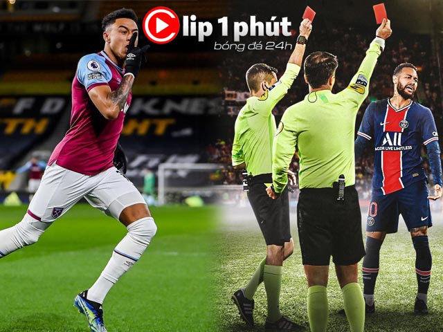 Kịch bản sốc Lingard - West Ham vượt 3 ông lớn giật vé cúp C1, Neymar ”nổi loạn” ở PSG (Clip 1 phút Bóng đá 24H)