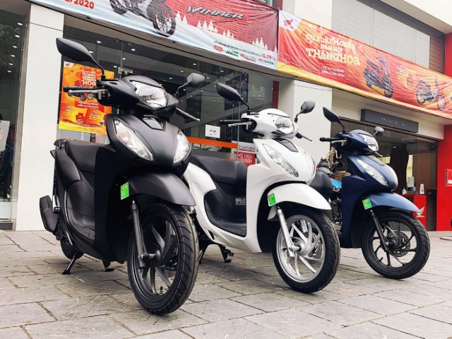 Giá xe Honda Vision lăn bánh trong tháng 4/2021