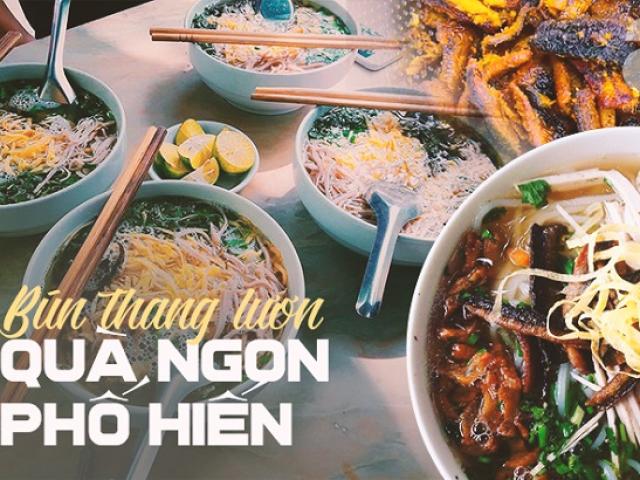 Bún thang lươn: Món đặc sản Hưng Yên không chỉ ngon còn tốt như thang thuốc quý