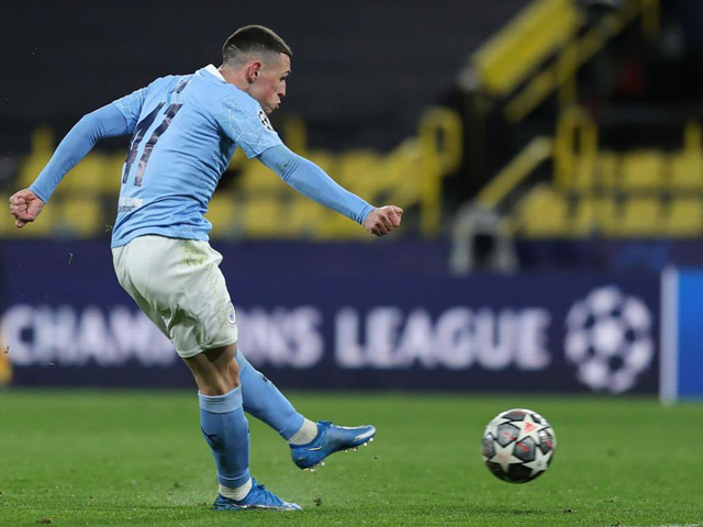 Mãn nhãn Cúp C1: SAO trẻ ”nã đại bác” giúp Man City hạ Dortmund vào bán kết