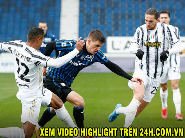 Trực tiếp bóng đá Atalanta - Juventus: Vỡ òa cuối trận (Hết giờ)