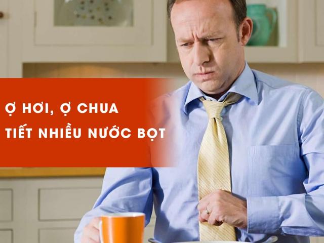 Ợ hơi liên tục, nước bọt nhiều bất thường – Trào ngược “đánh úp” bạn từ lúc nào?