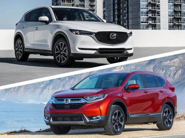 Mazda CX-5 vs Honda CR-V: Tầm giá 1 tỷ đồng bạn thích trẻ trung hay điềm đạm?