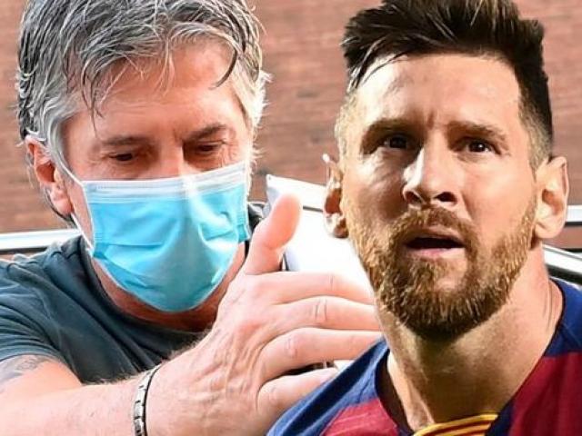 Bố Messi tới Barca bàn chuyện hợp đồng, bị nghi ”thả thính” cả Inter