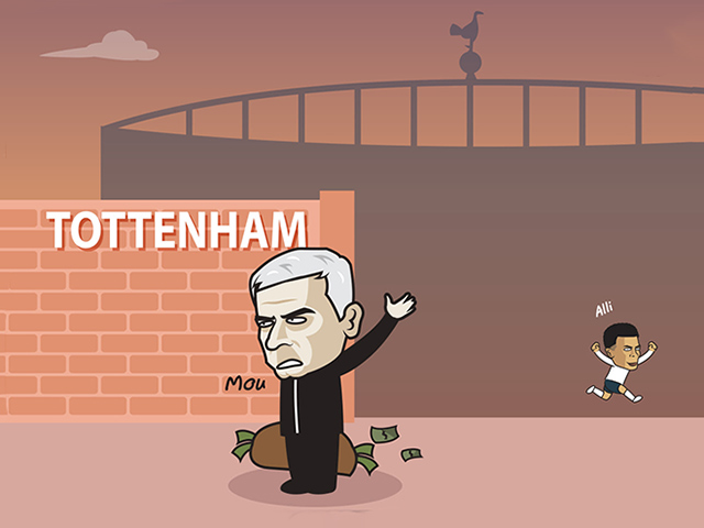 Ảnh chế: Mourinho ”cay đắng” rời Tottenham trong sự hả hê của học trò