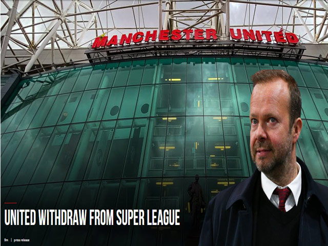 Giám đốc điều hành Ed Woodward từ chức, MU CHÍNH THỨC rời Super League