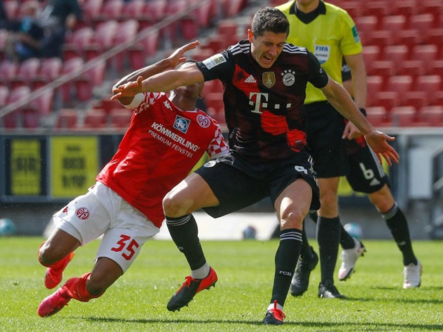 Video Mainz 05 - Bayern Munich: Cú sốc phút thứ 3, lỡ hẹn ngôi vô địch