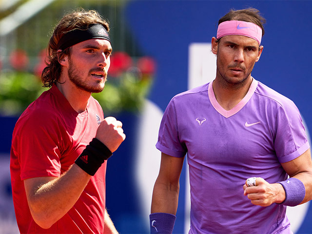 Video Nadal - Tsitsipas: Kịch chiến 220 phút, đăng quang xứng đáng (Chung kết Barcelona Open)