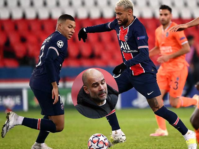 Pep Guardiola mất ngủ vì Neymar - Mbappe, tiết lộ đấu pháp Man City chọi PSG