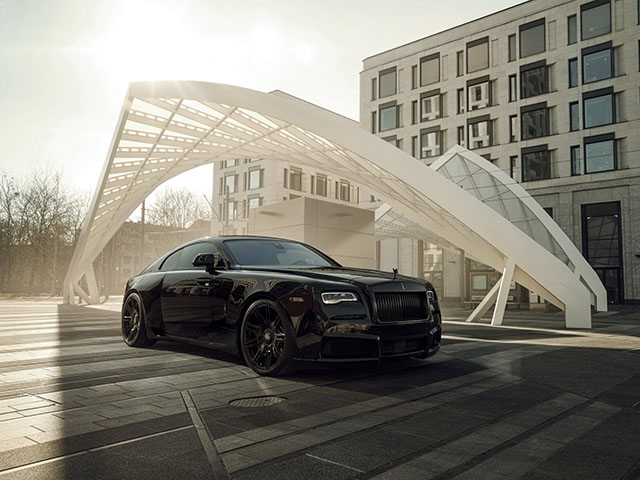 Rolls-Royce Black Badge Wraith biến hình chất ngất qua tay hãng độ Spofec Overdose