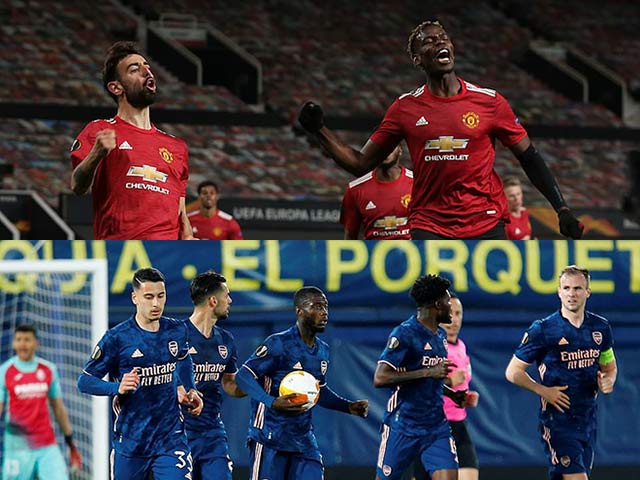 Rực lửa Europa League: MU ngược dòng đẳng cấp hiệp 2, Arsenal lóe hy vọng nhờ quả 11m