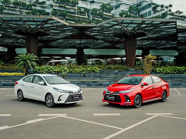 Giá xe Toyota Vios lăn bánh tháng 5/2021