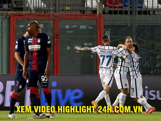 Video Crotone - Inter Milan: Hiệp 2 bùng nổ, thở phào phút 90+2