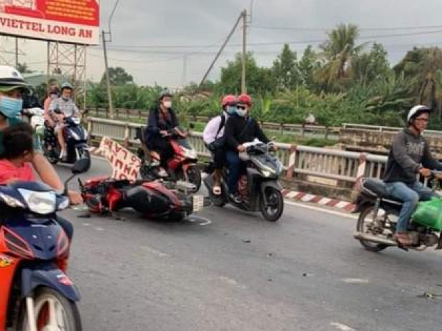 Từ miền Tây trở lại TP HCM, 2 người đi xe máy va chạm thành cầu tử vong