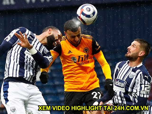 Video West Brom - Wolves: Bàn thua khó tin, số phận sắp định đoạt