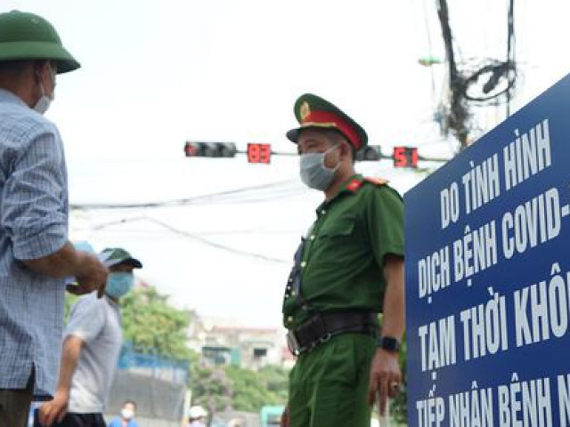 Hình ảnh phong tỏa nghiêm ngặt chưa từng có ở Bệnh viện K