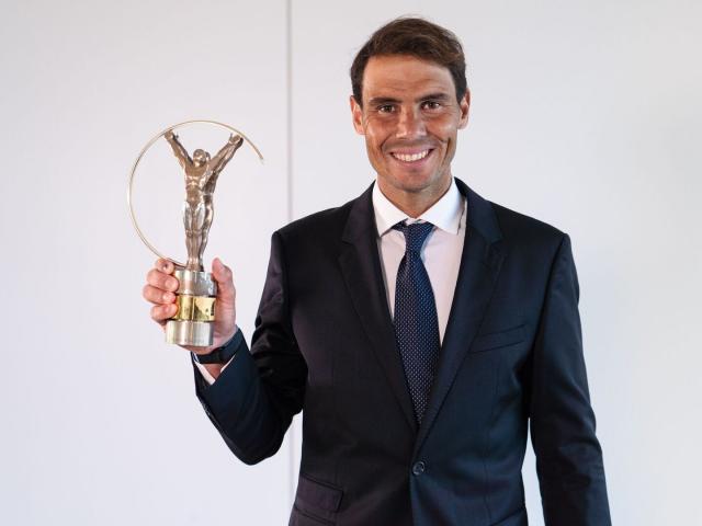 Nadal thắng Lewandowski ẵm giải ”Oscar thể thao”