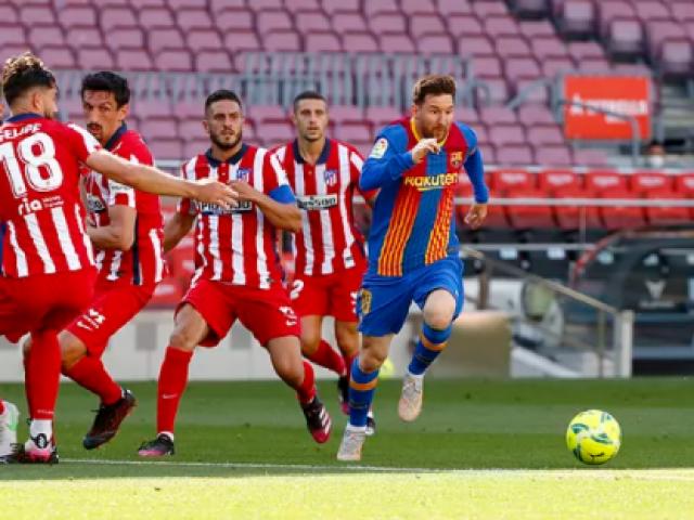 Video Barcelona - Atletico Madrid: Đại chiến căng thẳng, cay đắng bàn thắng hụt