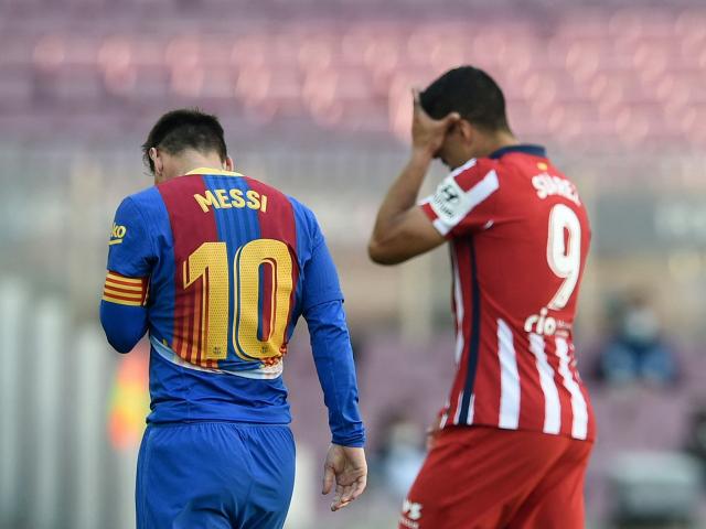 Barca hòa Atletico: Báo TBN lo hết cửa vô địch, tiếc vì Messi hụt siêu phẩm