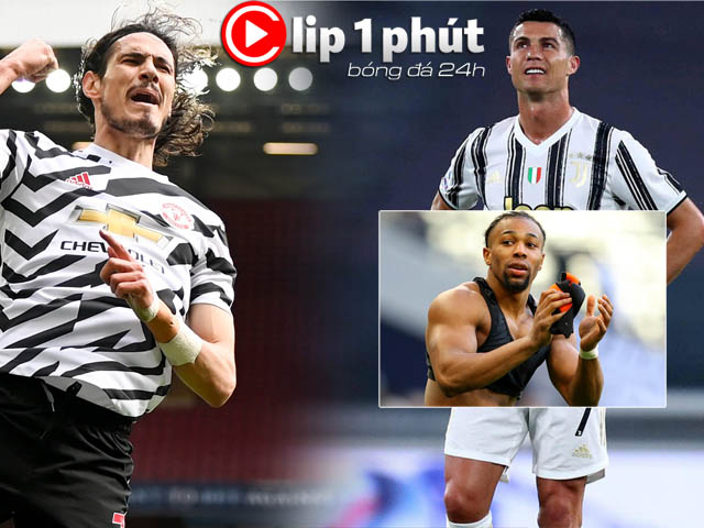 MU giữ Cavani khiến ”ông lớn” cực vui, Juventus nhắm ”lực sĩ” Traore thay Ronaldo (Clip 1 phút Bóng đá 24H)