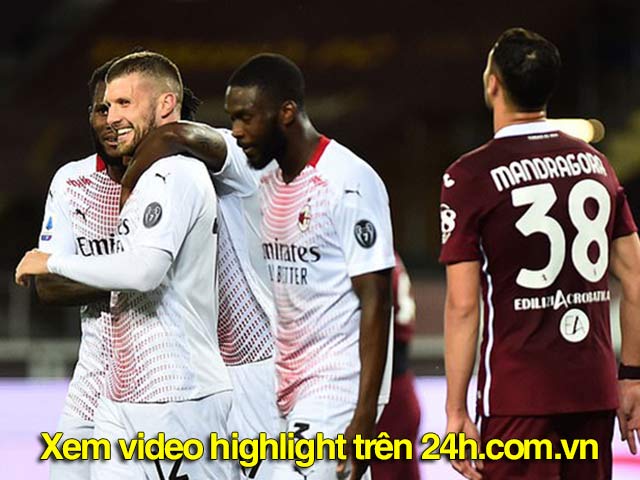 Video Torino - AC Milan: SAO thay Ibra ghi hat-trick, đại hủy diệt 7 bàn