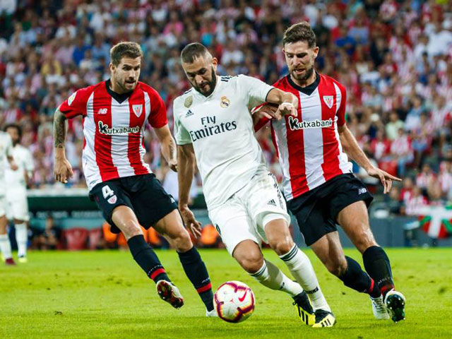 Trực tiếp bóng đá Athletic Bilbao - Real Madrid: ”Kền kền” nỗ lực bảo vệ thành quả (Hết giờ)