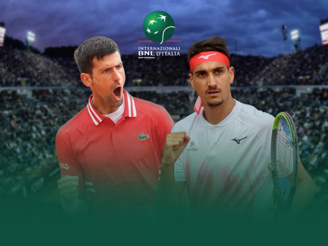 Video Djokovic - Sonego: Sảy chân khó ngờ, set cuối bừng tỉnh (Bán kết Rome Masters)