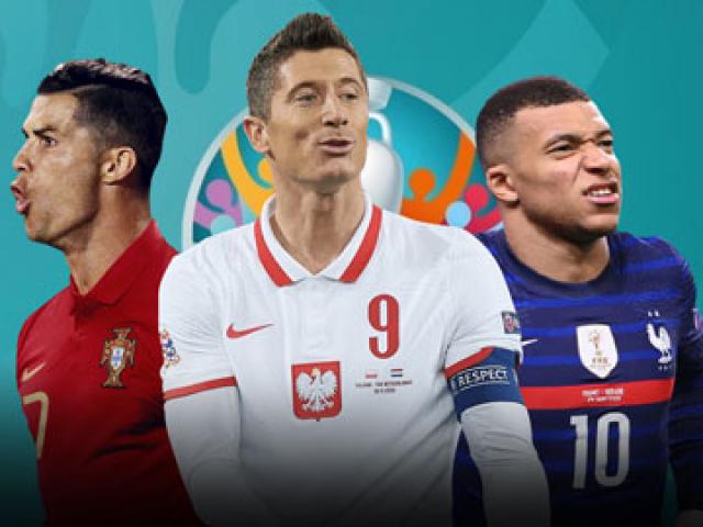 ”Dải ngân hà” Euro 2021: Ronaldo đấu Mbappe, ”đại pháo” Kane so tài Lewandowski