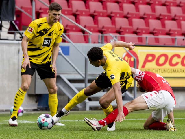 Video Mainz - Dortmund: Sancho & Haaland làm nền cho chiến quả dễ dàng