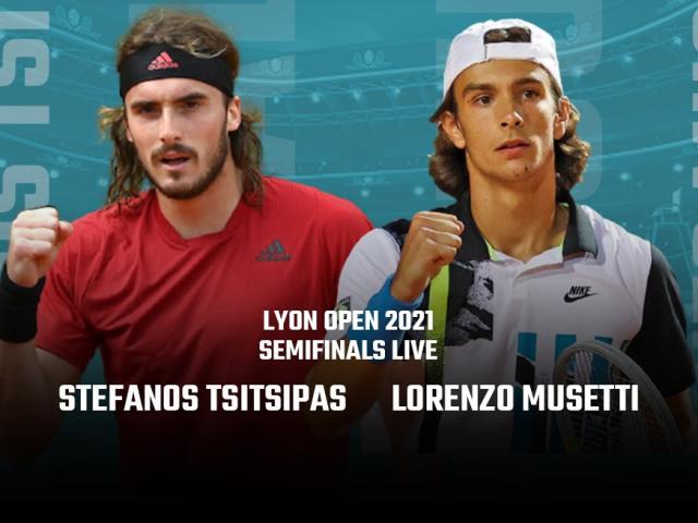 Rực lửa Lyon Open: Tsitsipas hạ ”hiện tượng” Musetti, đấu sao Anh quốc chung kết