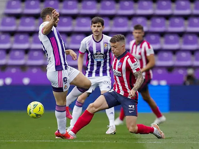 Video Valladolid - Atletico Madrid: Suarez ”đóng hòm”, đăng quang xứng đáng