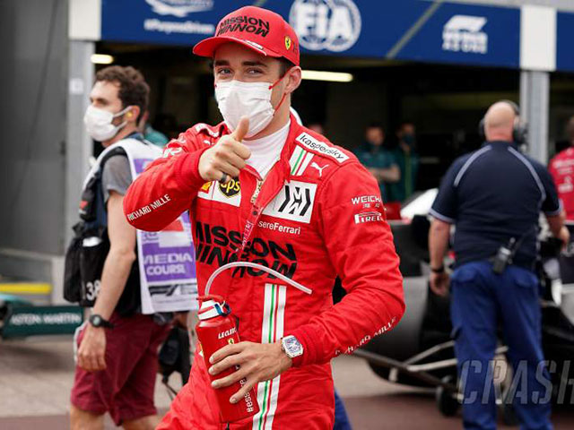 Đua xe F1, phân hạng Monaco GP: Ferrari “lột xác”, Leclerc gặp tai nạn vẫn đoạt pole