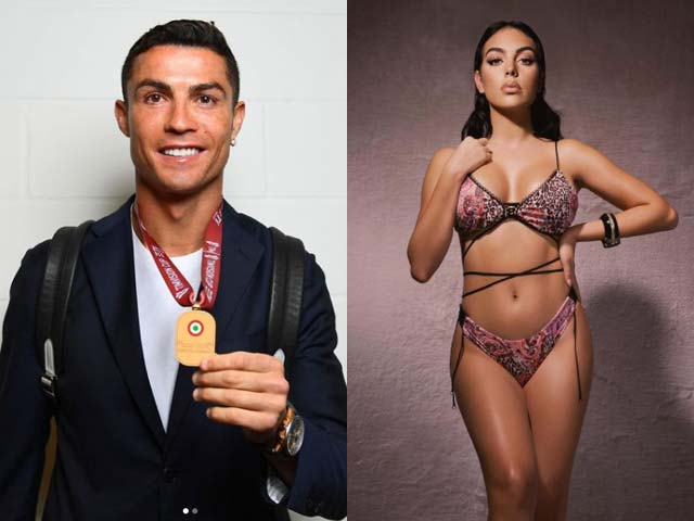 Ronaldo tung clip khoe thành tích, bạn gái CR7 trưng ảnh bikini nóng bỏng