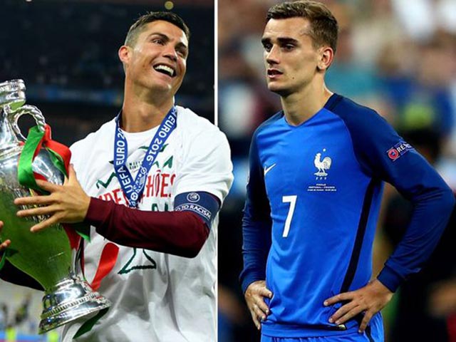 Ronaldo ghi bàn nhiều nhất các kỳ EURO, vẫn dễ mất ngôi vào tay Griezmann