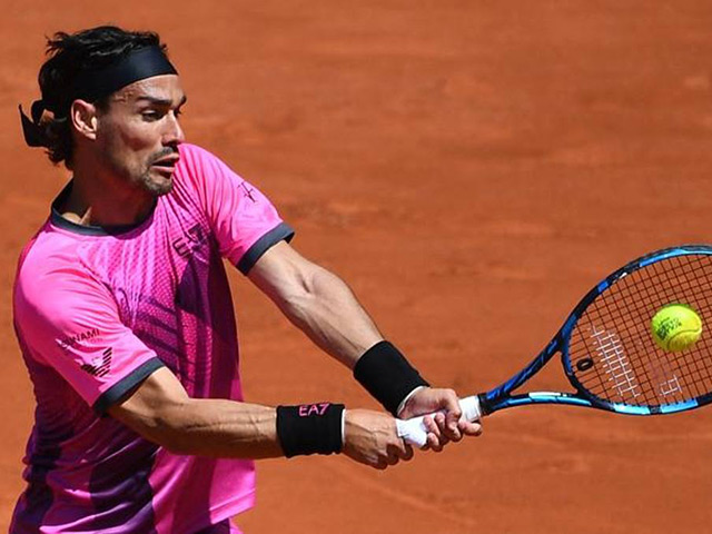 Trực tiếp Roland Garros ngày 1: Fognini nhọc nhằn vượt qua vòng 1