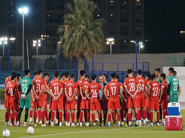 Tuyệt mật thông tin trận đấu giữa ĐT Việt Nam và Jordan ở Dubai